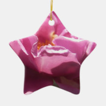 Rosas Moradas 5 Christmas Tree Ornament