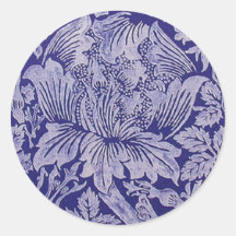 Rose and Thistle by William Morris Sticker