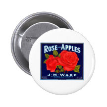 Rose Apples Wenatchee Washington Pins