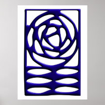 Rose Arts & Crafts Ornament Posters