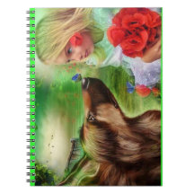 rose,baby,dog journal