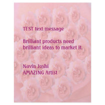 Rose Bouquet Light Shade - Customize or buy Blank Flyers