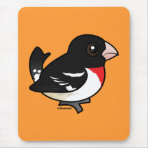 Rose-breasted Grosbeak Mousepads