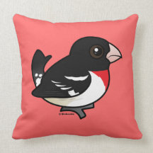 Rose-breasted Grosbeak Pillows