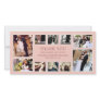 ROSE COLLAGE | WEDDING THANK YOU CARD PHOTO CARD