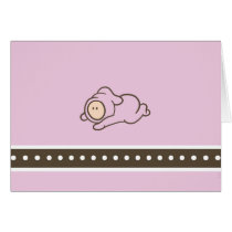 Rose de Cutietoots et carte pour notes de bébé de  cartes