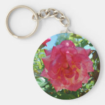 Rose de rose porte-clés