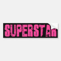 Rose de superstar adhésifs pour voiture
