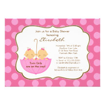 Rose d'invitation de baby shower de parapluie de f