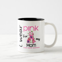 ROSE d'USAGE du cancer du sein I POUR MA MAMAN 43 Tasses À Café