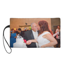 Rose & Enrique's Wedding Wristlet Bag