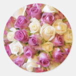 Rose Envelope Seals Sticker