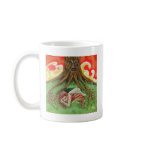 rose fairy sleeps coffee mugs