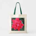 Rose - Floral Art Carry Bag by CricketDiane