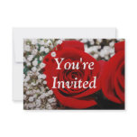 Rose Flower nvitation Personalized Invitations