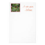 Rose Garden Dogwood Customized Stationery