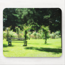 Rose Garden Mouse Pad