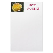 ROSE GARDEN STATIONERY Custom Personal Roses