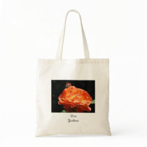 Rose Gardener gifts Orange Roses Tote Bags Floral