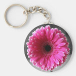 Rose Gerbera Keychain