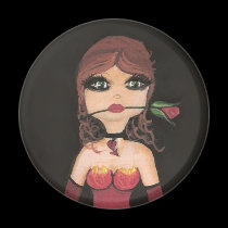 Rose Girl  Quantum Cutie GirlMagnet