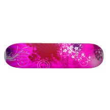 Rose grunge urbain skateboards personnalisés