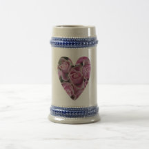Rose Heart Coffee Mug