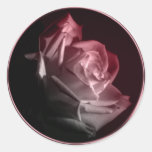 Rose In Bloom Wedding Invitation Envelope Seal stickers