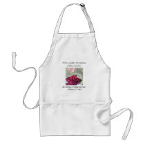 Rose Intrigue ~ Hebrews 11:1 Apron