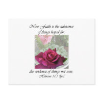 Rose Intrigue ~ Hebrews 11:1