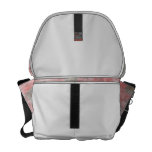 Rose leaves design in red tissue paper commuter bags