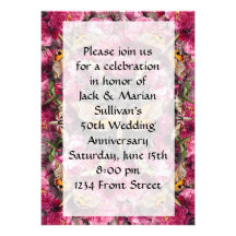 Rose Mandala Custom Invitations