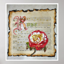 Rose Manuscript Posters