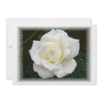Rose Meanings Invitation