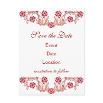 Rose Motif Postcard