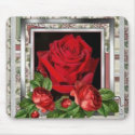 rose mousepad