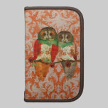 Rose Owls Amber Damask  Planner planners