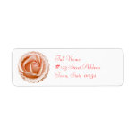 Rose Photo Mailing Label