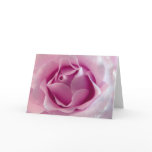 Rose Pink greeting card