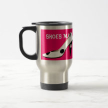 Rose Red High Fashion Shoes Mugs