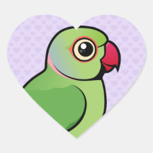 Rose-ringed Parakeet Stickers