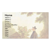 Rose Scent Memories By Spitzweg Carl Business Card