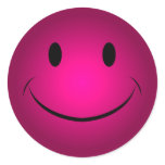 Rose Smiley Face Sticker