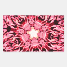 Rose Star Jan 2013 Rectangle Sticker