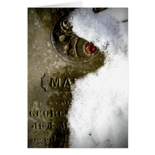 Rose Stone Greeting Card