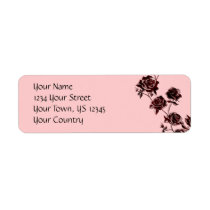 Rose Tattoo Custom Return Address Labels