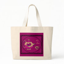 Rose Teapot Tote Bag