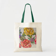 rose tote bags