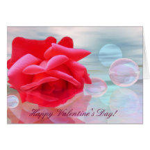 Rose Valentine's day card