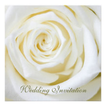 Rose Wedding Invitation